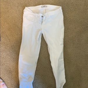hollister white jeans